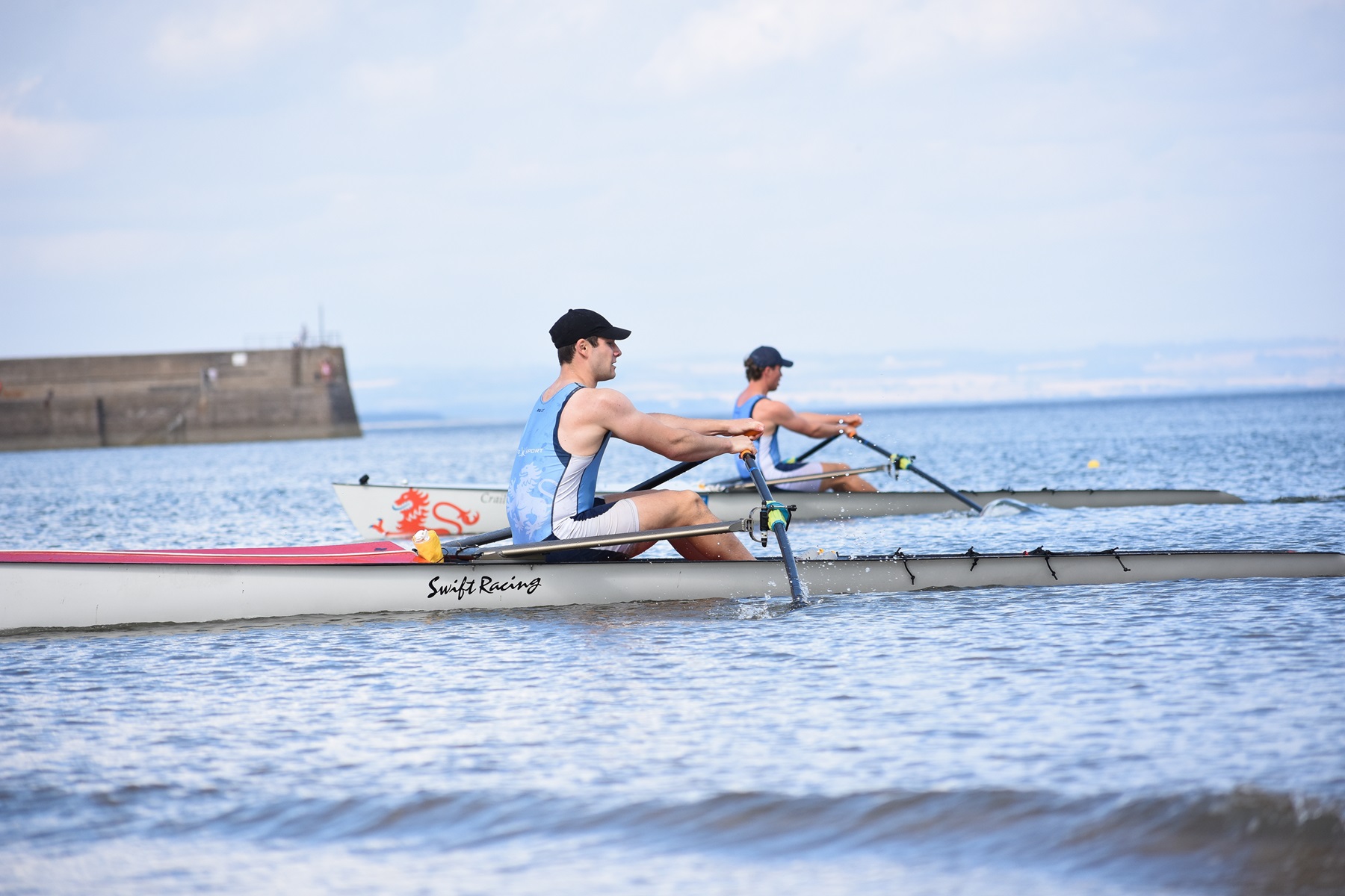 Student rowing team